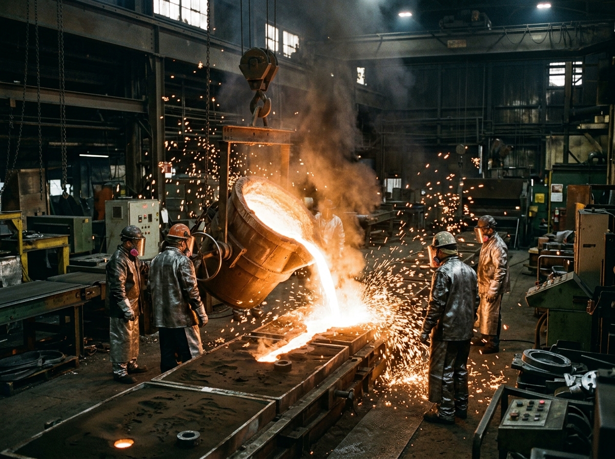 Steel Manufacturing Plant